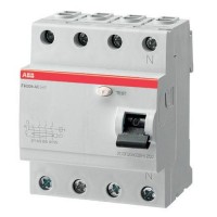 Выключатель автоматический дифференциального тока ABB FH204 40A 30mA AC